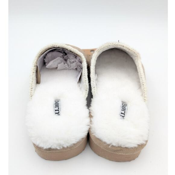 Born Spring Form Indoor Outdoor Comfort Slippers Women's Tan Size US7-8 - Picture 4 of 8